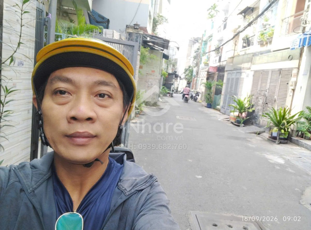 Nhà Tân Bình – Hồng Lạc nở hậu, 4 tầng ở ngay – KD, ngang gần 4m-dài 11m – hơn 7 tỷ nhẹ
