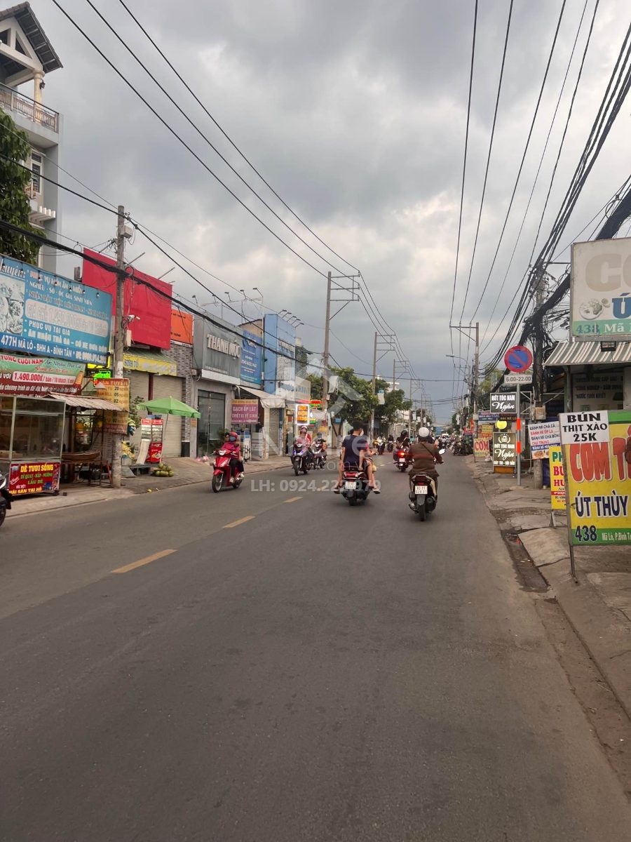 Bán đất mặt tiền Mã Lò 4,4x30m, 12,8 tỷ